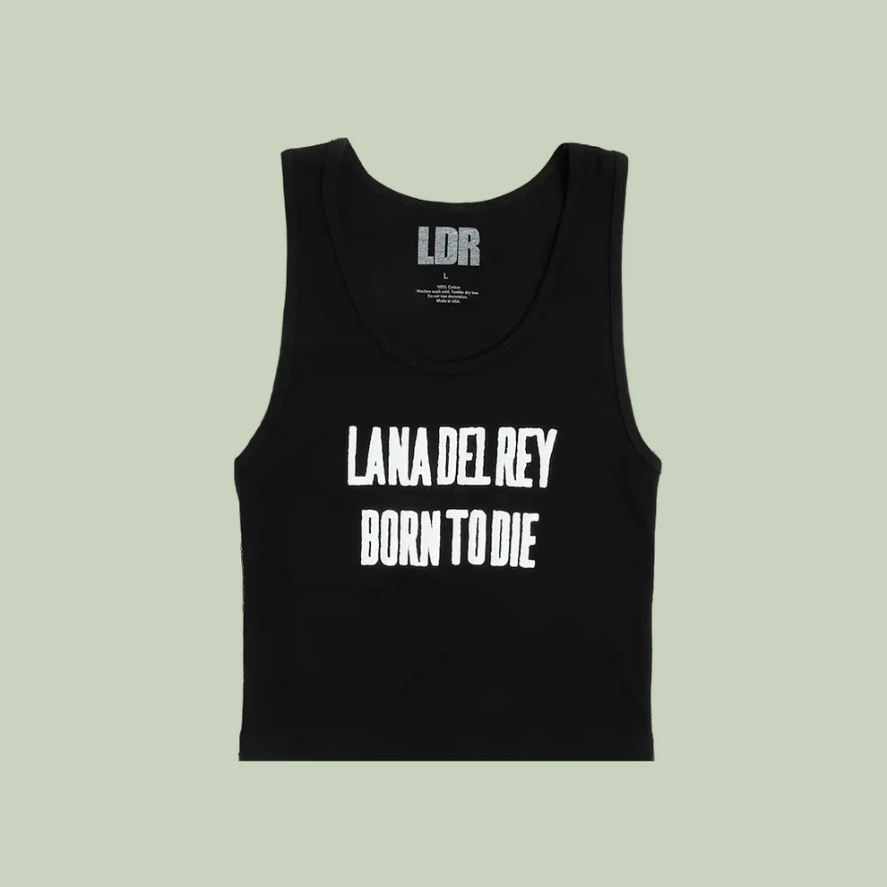 Black Tank Top Born To Die