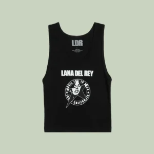 Black Tank Top Lana Del Rey