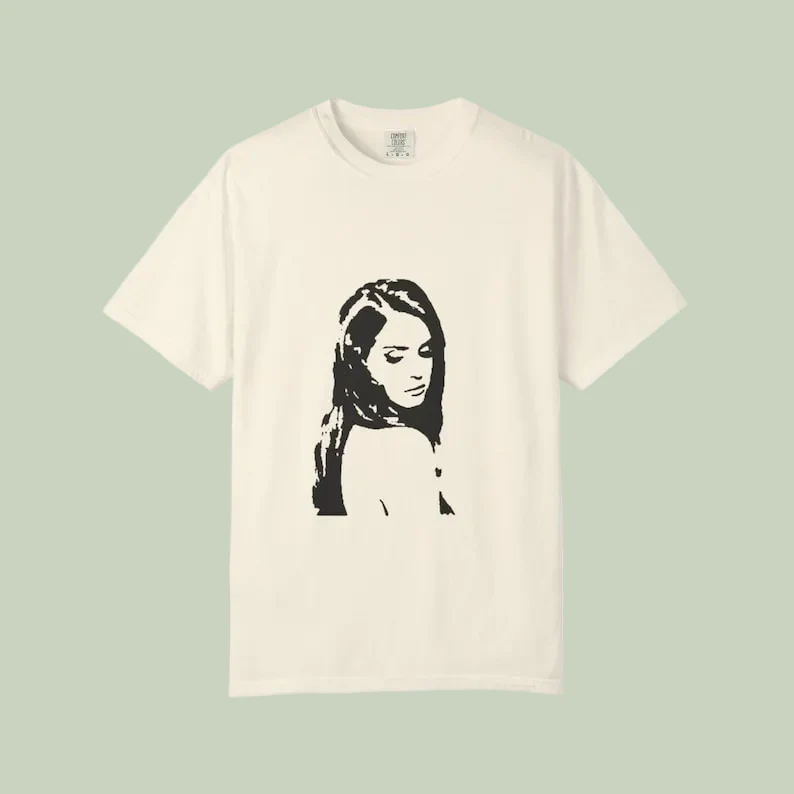 Lana Del Rey Vintage-Inspired T-Shirt