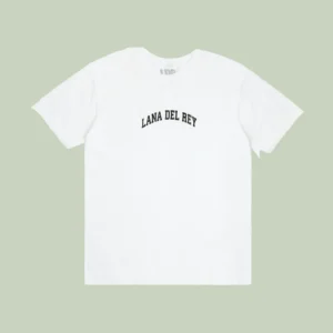 Home White T-Shirt With Lana Del Rey