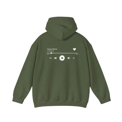 LDR Personalised Music Hoodie
