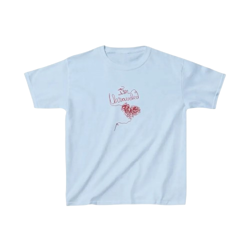 LDR Unraveled Baby Blue Tee