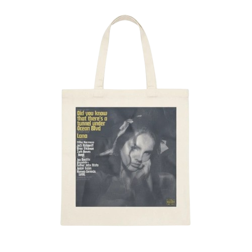 Lana Del Rey Ocean Blvd Album Cover Canvas Tote Bag